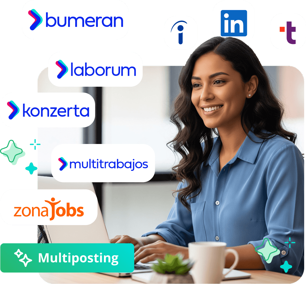 Publicación de vacantes en portales de empleo integrados