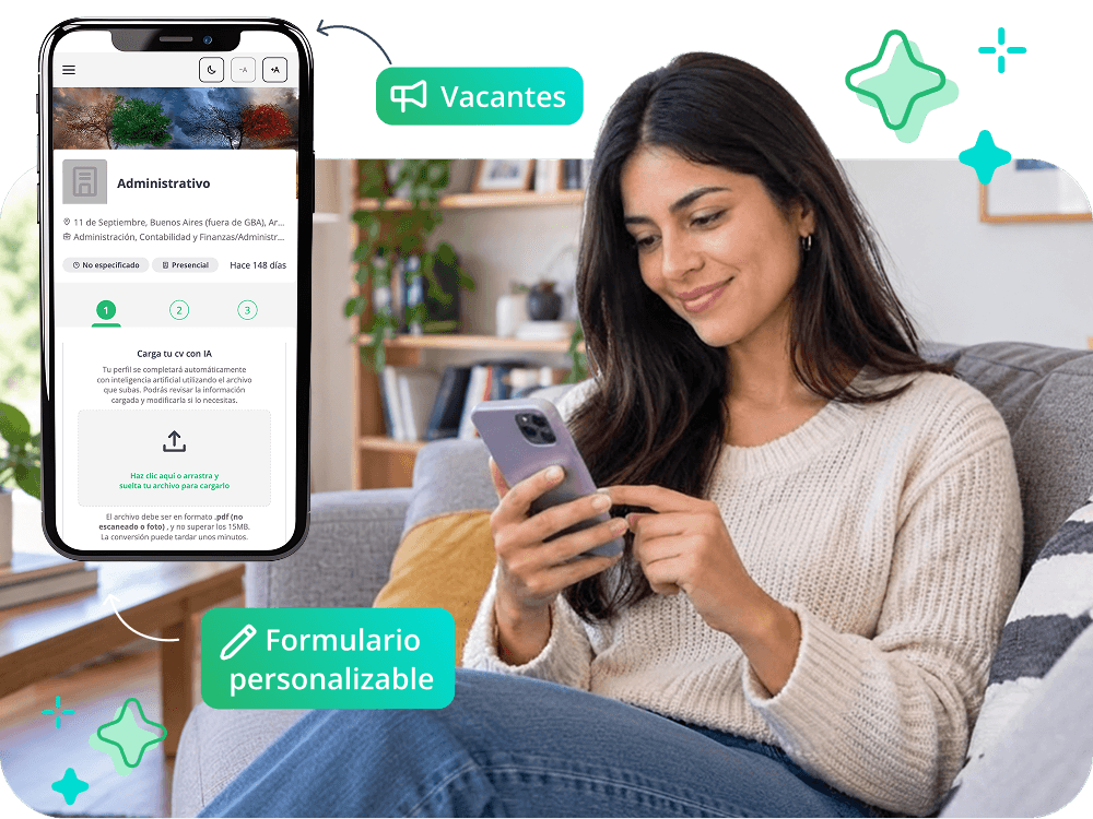 Enfoque en la experiencia del postulante